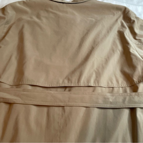 Burberry Prorsum Khaki Cotton Double Breast Trench Coat Wool Liner 42R 52" Chest - Picture 10 of 16
